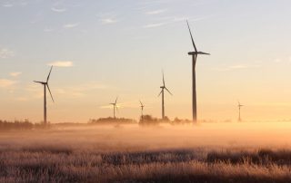 Energi land vindmøller på mark